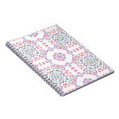 Abstraktes Blumenmuster, Design, Kunst, Zuhause Notizblock (Rechte Seite)