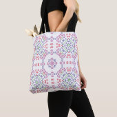 Abstraktes Blumenmuster, designabstrakt, kunst, Zu Tasche (Von Nahem)