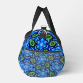 Abstraktes Blumenmuster Duffle Bag (Rechts)