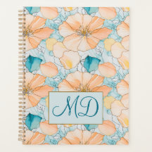 Abstraktes Blumenmuster Fluid Art Organizer
