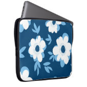 Abstraktes Blumenmuster im Sommer Laptopschutzhülle (Vorne Rechts)