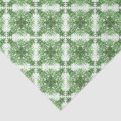 Abstraktes Blumenmuster in Schwarzweiß Seidenpapier (Ausschnitt)