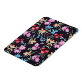 Abstraktes Blumenmuster Magnet (Linke Seite)