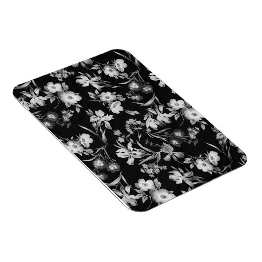 Abstraktes Blumenmuster Magnet (Rechte Seite)