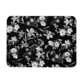 Abstraktes Blumenmuster Magnet (Horizontal)