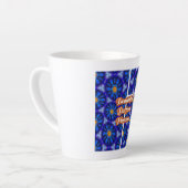 Abstraktes Blumenmuster Milchtasse (Linke Ecke)