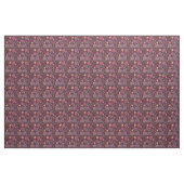 Abstraktes Blumenmuster mit Vögeln Stoff (Yard (91,4 cm))