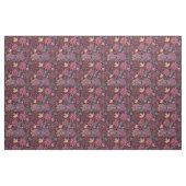 Abstraktes Blumenmuster mit Vögeln Stoff (Fat Quarter (45,7 x 55,9 cm))