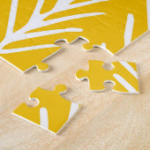 Abstraktes Blumenmuster Puzzle (Seite)