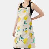 Abstraktes Blumenmuster Schürze (InSitu)