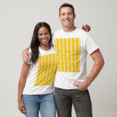 Abstraktes Blumenmuster T-Shirt (Unisex)