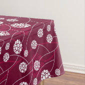 Abstraktes Blumenmuster Tischdecke (Beispiel)