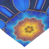 Abstraktes Blumenmuster Tischdecke (Schrägansicht)