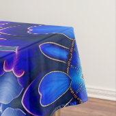 Abstraktes Blumenmuster Tischdecke (Beispiel)
