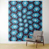 Abstraktes Blumenmuster Wandteppich (Beispiel)