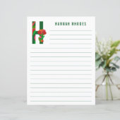 Abstraktes Blumenpapier (Stehend Vorderseite)