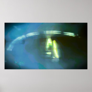 Abstraktes Bogenlicht, Poster