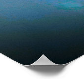 Abstraktes Bogenlicht, Poster (Ecke)