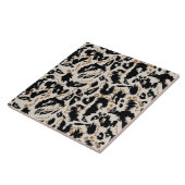 Abstraktes Bohemian-Afrika-Leopard-Muster Fliese (Seite)