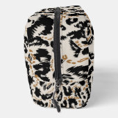 Abstraktes Bohemian-Afrika-Leopard-Muster  Waschbeutel (Rechts)