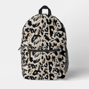 Abstraktes Bohemian-Afrika-Leopardenmuster Bedruckter Rucksack