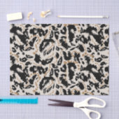 Abstraktes Bohemian-Afrika-Leopardenmuster  Seidenpapier (Handwerk)