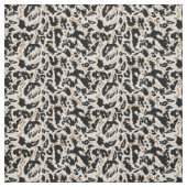Abstraktes Bohemian-Afrika-Leopardenmuster  Stoff (Muster)