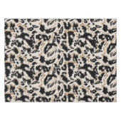 Abstraktes Bohemian-Afrika-Leopardenmuster  Tischdecke (Vorderseite (Horizontal))