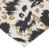 Abstraktes Bohemian-Afrika-Leopardenmuster  Tischdecke (Schrägansicht)