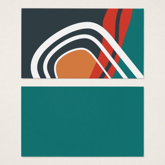 Abstraktes bohisches Regenbogenfarbwerk (Vorne & Hinten)