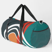 Abstraktes bohisches Regenbogenfarbwerk Duffle Bag (Rechte Ecke)