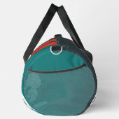 Abstraktes bohisches Regenbogenfarbwerk Duffle Bag (Rechts)