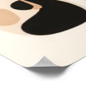 Abstraktes Boho-Galeriewand-Set | Minimalistische Poster (Ecke)