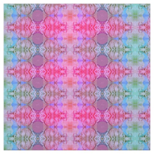 Abstraktes Boho Monogramm Stoff (Muster)