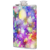 Abstraktes Bokeh-Design Flachmann (Links)