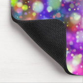 Abstraktes Bokeh-Design Mousepad (Ecke)