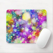 Abstraktes Bokeh-Design Mousepad (Mit Mouse)