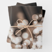Abstraktes Bokeh-Leuchtmuster Geschenkpapier Set (Beispiel)