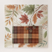 Abstraktes Botanisches Jigsaw-Puzzle - Erdnähe-Blä Puzzle (Vertikal)