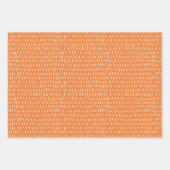 Abstraktes botanisches Muster für kaltes Marinestr Geschenkpapier Set (Vorderseite 2)