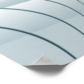 Abstraktes Boulevard Fraktal Print Poster (Ecke)