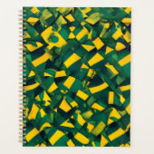 Abstraktes brasilianisches Muster Planer (Vorderseite)