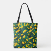 Abstraktes brasilianisches Muster Tasche (Rückseite)