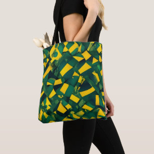 Abstraktes brasilianisches Muster Tasche