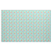 Abstraktes braunes aquamarines Aquagrün der Stoff (Yard (91,4 cm))