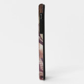 Abstraktes braunes Blumendesign 2 Case-Mate iPhone Hülle (Hinten/Links)