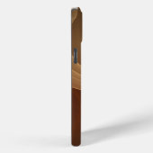 Abstraktes braunes Fraktal Case-Mate iPhone Hülle (Rückseite / Rechts)