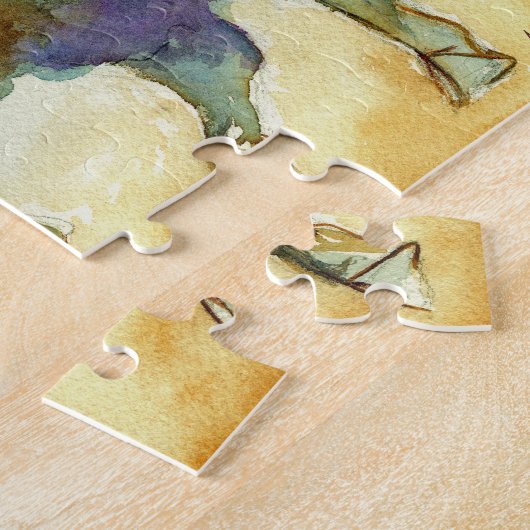 Abstraktes Buffalo Puzzle (Seite)