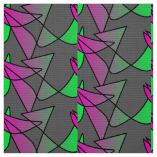 Abstraktes buntes Stoffmuster Pink Grün Neon Stoff