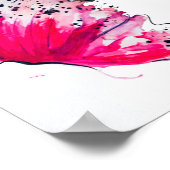 Abstraktes Butterfly Premium Leinwand Poster (12x1 (Ecke)